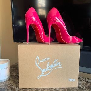 So Kate “Candy Coated Hot Pink” Heels